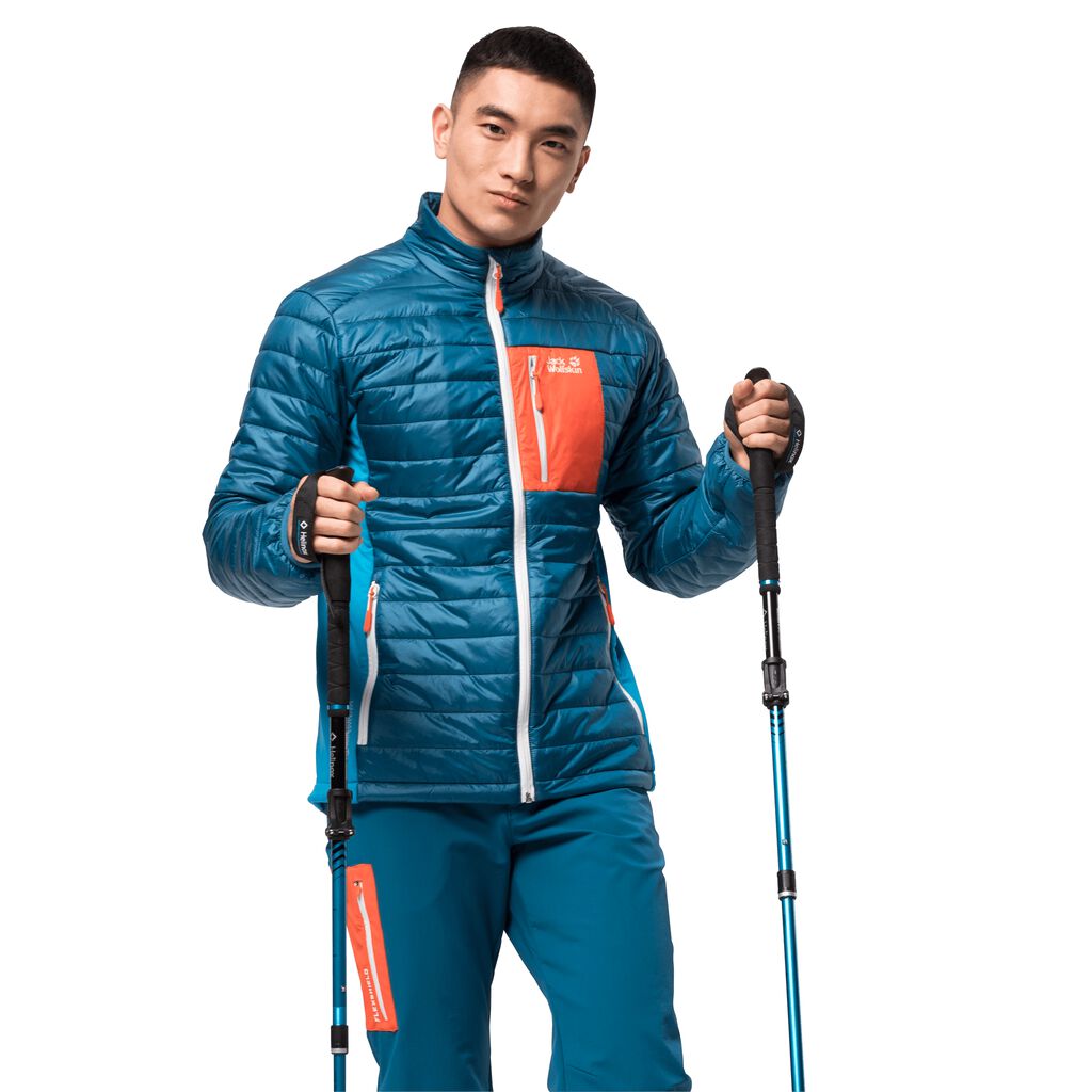 Jack Wolfskin ROUTEBURN Vestes Homme Bleu Foncé - ZWRIJQK-36